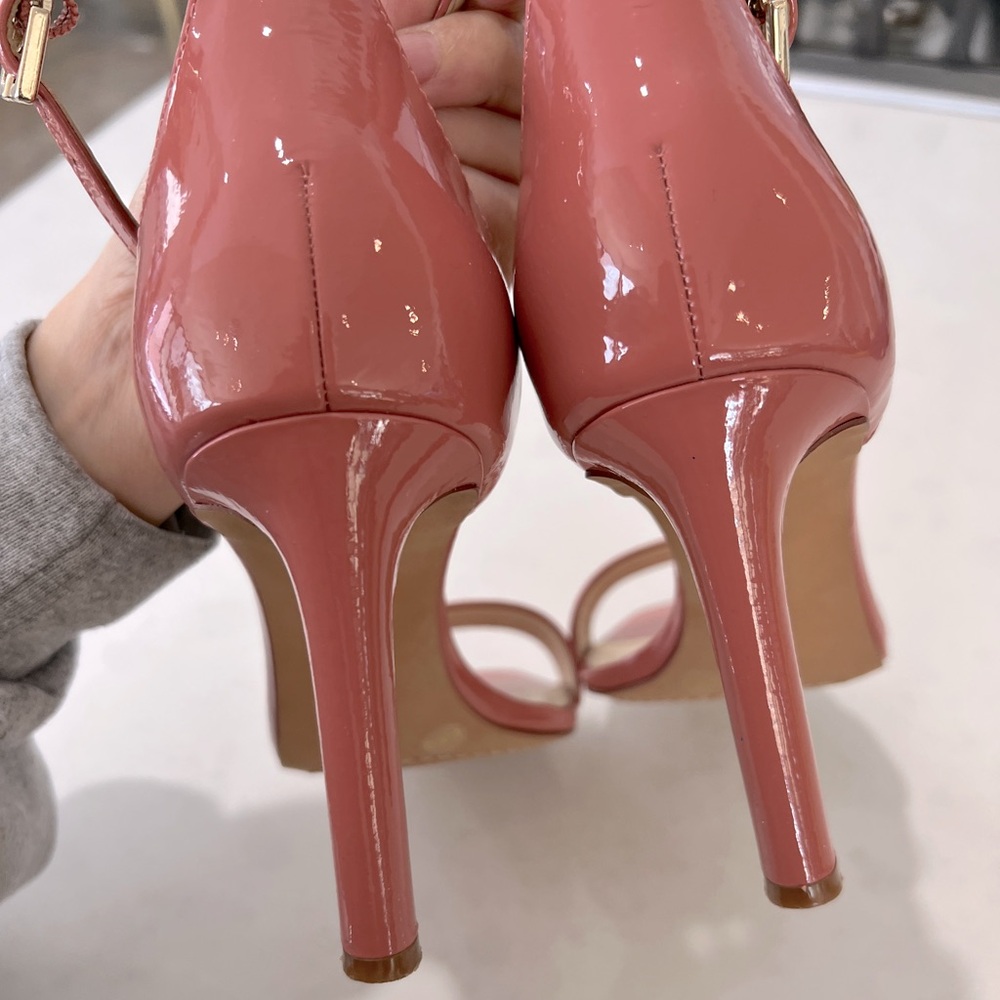 Vince Camuto Pink Patent Leather Heels - Picture 7 of 10